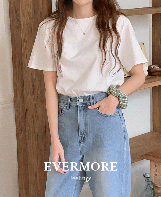 [evermore] 올데이코튼t (5color) - new color! *당일출고