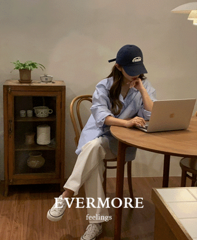[evermore] 모어옥스포드셔츠 (2color) *화이트-10일소요