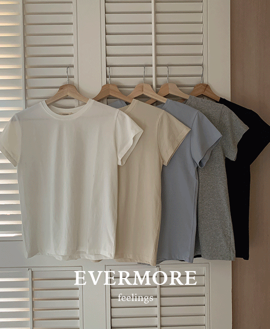 [evermore] 뉴 젤리t (5color) *당일출고