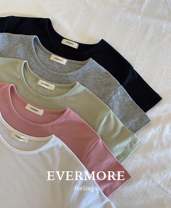 [evermore] 젤리골지t (5color) *당일출고