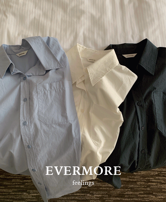 [evermore] 클레어셔츠 (3color) *당일출고